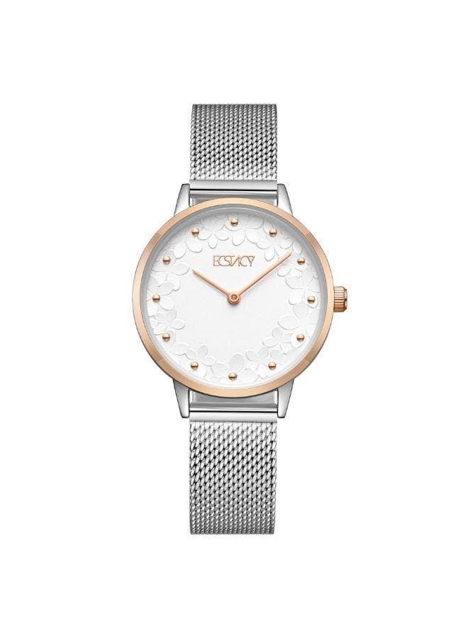 Ecstacy E23502-KMSS Women's Silver Stainless Steel Watch - Image 1