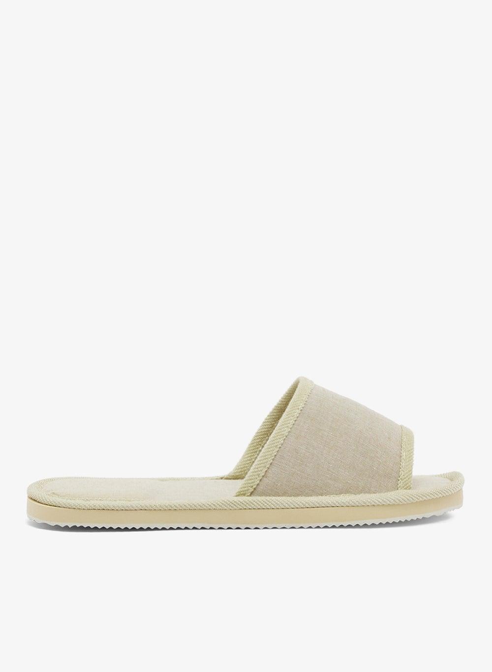 Mslp25831 Beige Soft Comfort Bedroom Slippers - Image 1