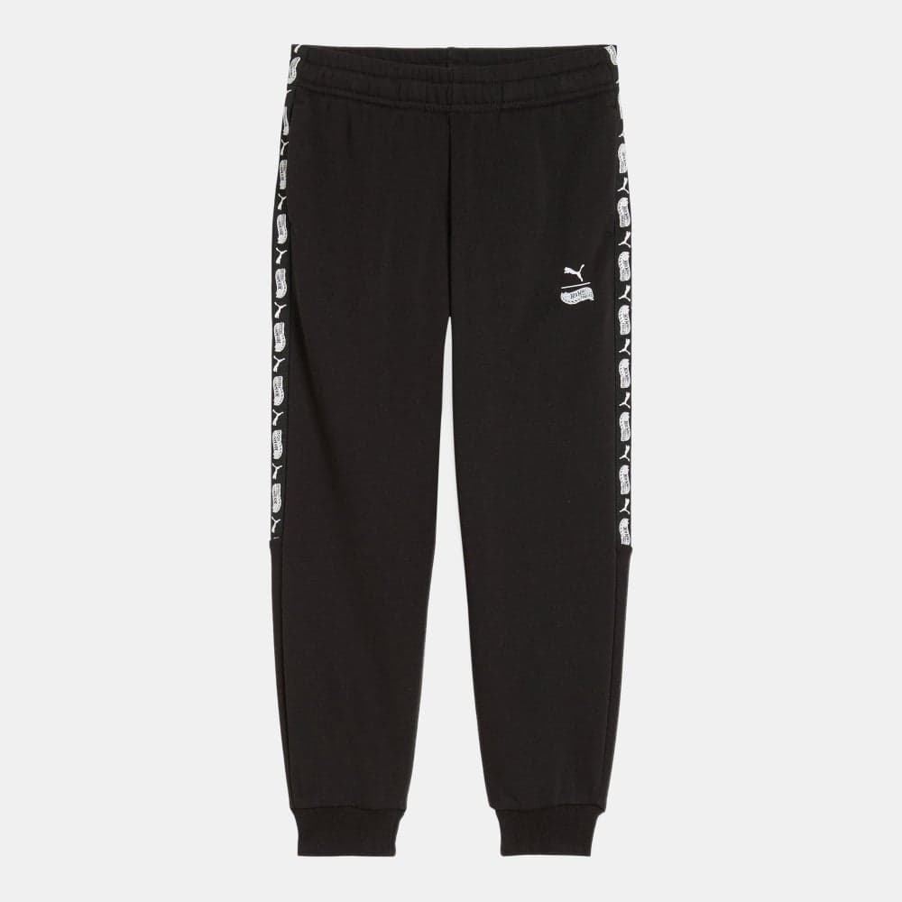 PUMA x HOT WHEELS Kids Tapered Sweatpants Black - Image 1