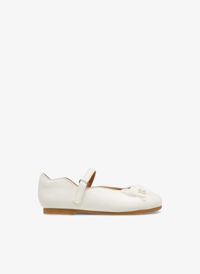 Butterfly Ballerina Shoes Bs160 240267A White - Image 1