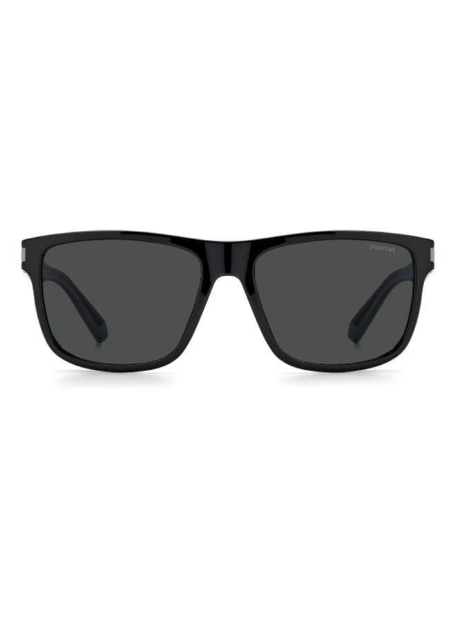 Polaroid PLD 2123/S Rectangular Grey Lens Sunglasses - Image 1