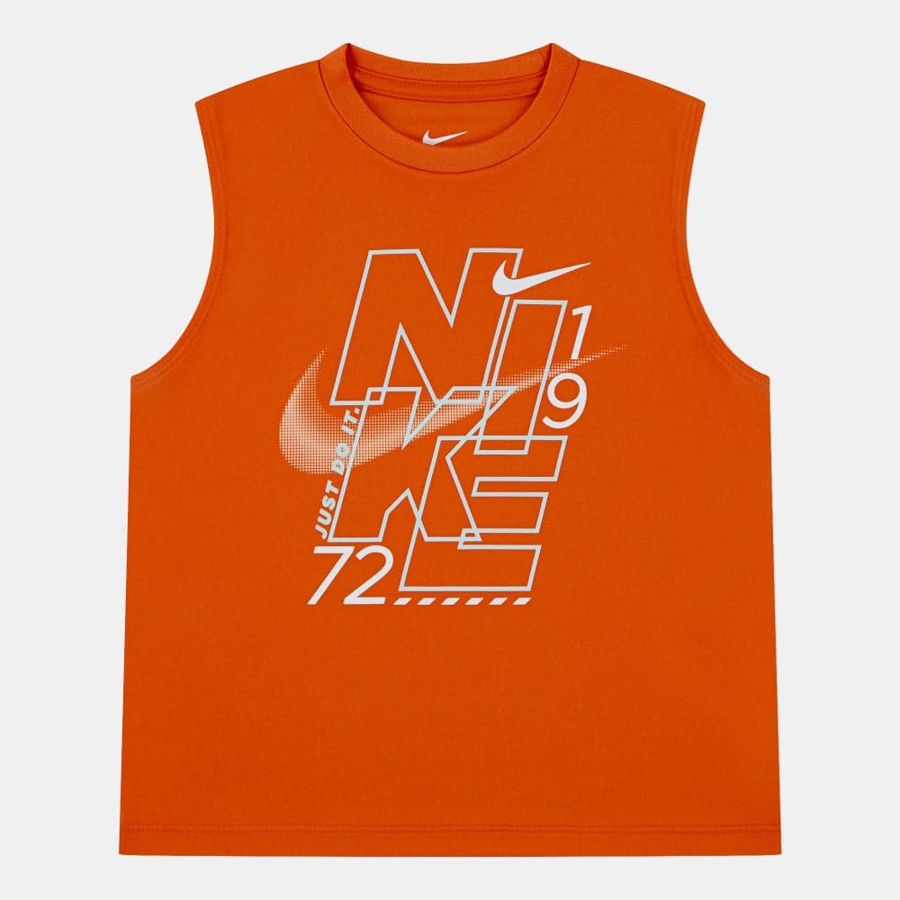 Nike Kids Stack 'Em Muscle Graphic Tank - Image 1