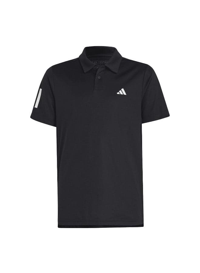 B Club 3S Black Tennis Polo Boys 116 - Image 1