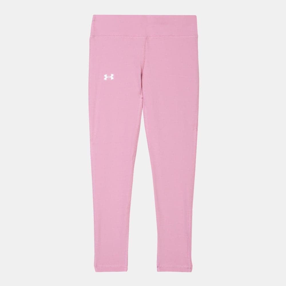 Girls UA Motion Training Leggings Pink High-Rise Fit - Image 1