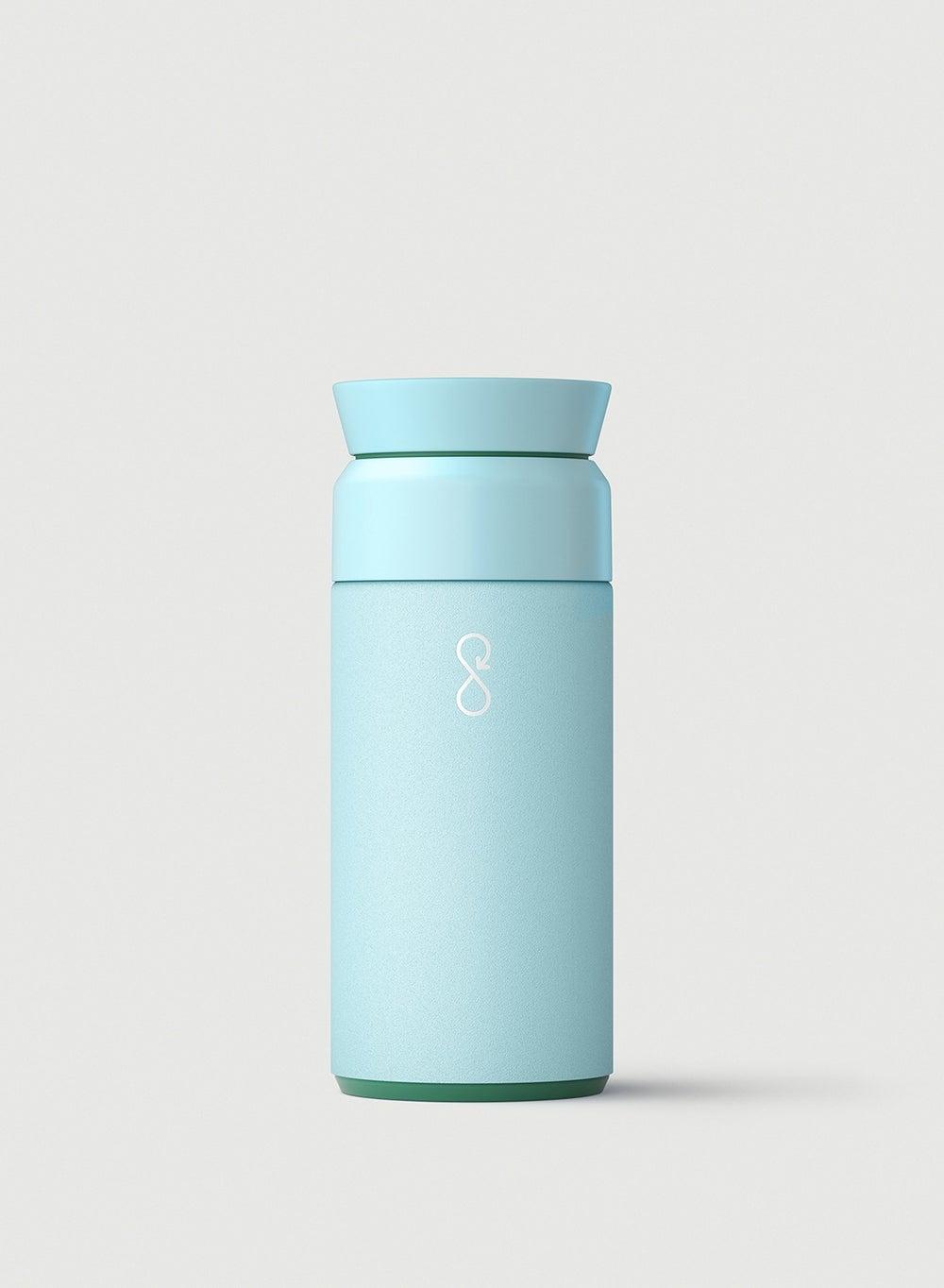 Ocean Brew 350ml Leakproof Flask Sky Blue - Image 1