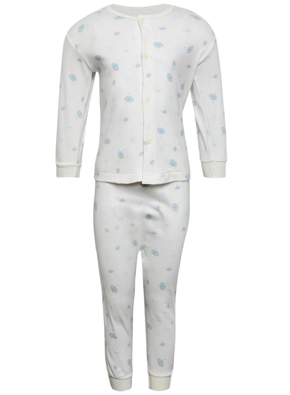 BYC Babies 2 Pc Printed Pyjama Nightwear Set - Image 1