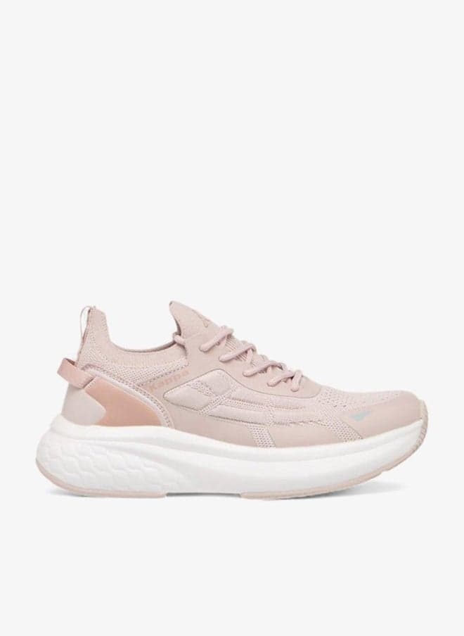 Pink Logo Knit Sports Shoes 24Yl680W Ex - Image 1