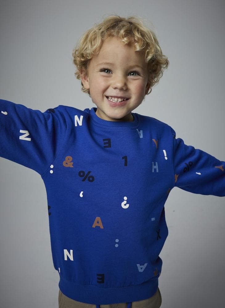 Boys Graphic Crew Neck Sweatshirt 13247263 - Image 1