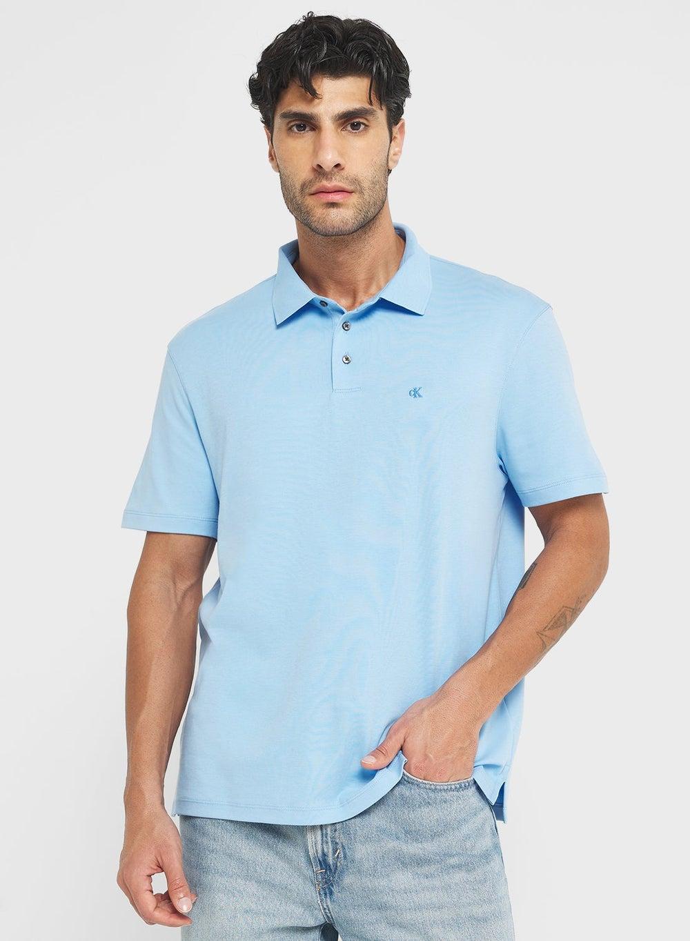Calvin Klein Pima Cotton Polo Shirt Lv04Lb276Gc12 - Image 1