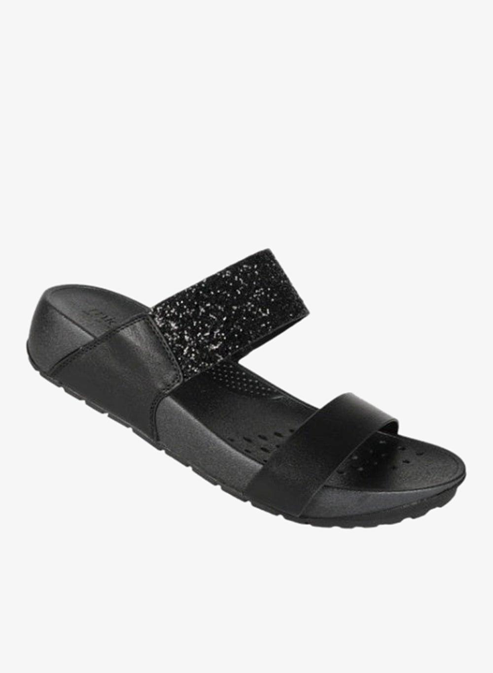 Michelle Morgan RJL187-03B Black Casual Mule Sandals - Image 1