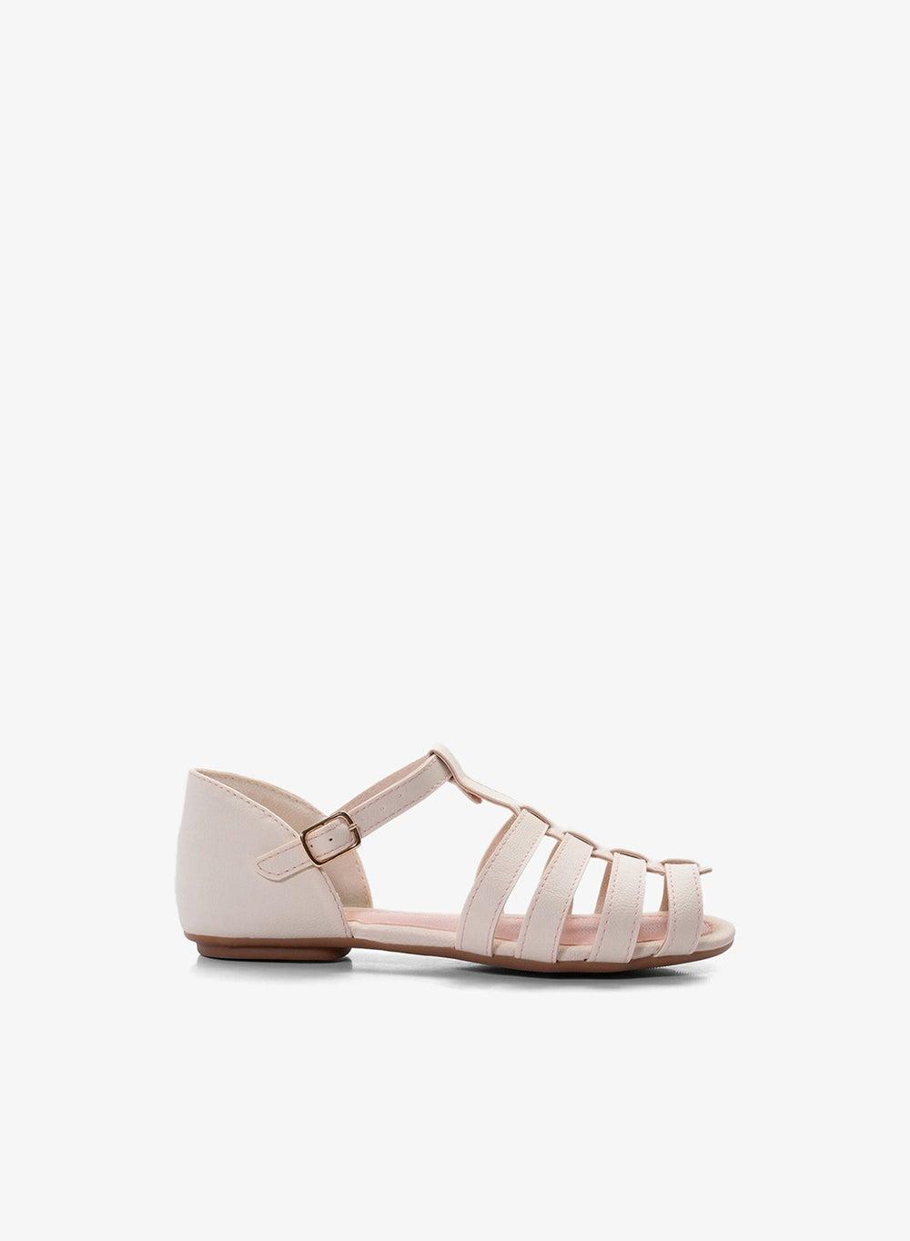 KLIN ANNE KIDS Casual Sandals Off White Rosa - Image 1