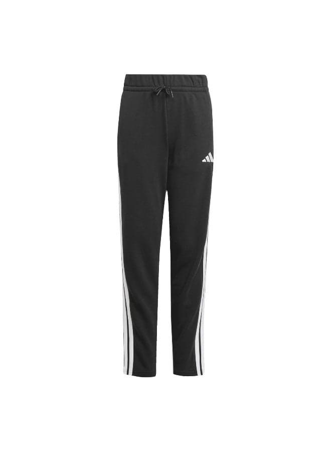 adidas Essentials 3-Stripes Girls Black Training Pants - Image 1