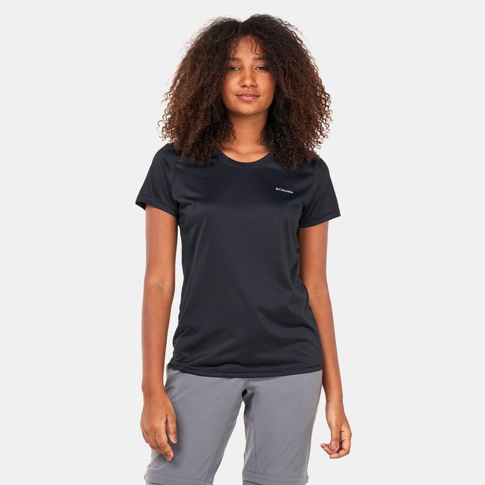 Columbia Women’s Hike™ Performance T-Shirt Black - Image 1