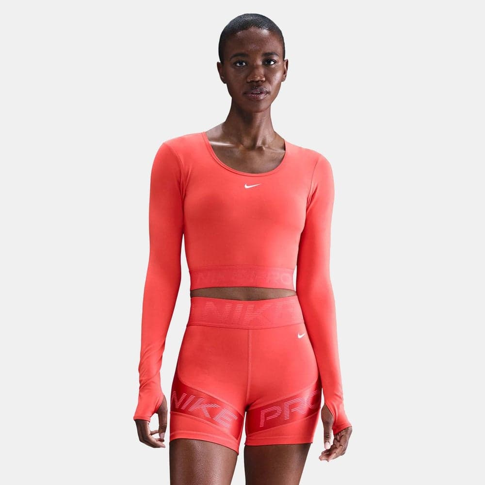 Nike Pro Dri-FIT Cropped Training Top Nkhv9992 633 - Image 1