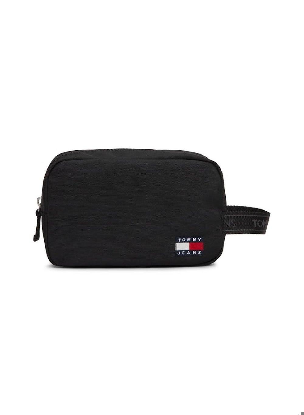 TJM Essential Daily Washbag Black Polyester - Image 1