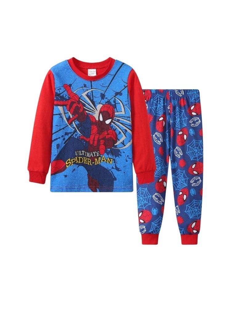 D'Daniela Daniel Boys Spider-Man Pajama Set Long Sleeve - Image 1