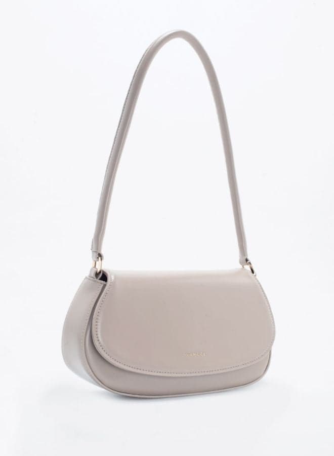 Vi20428615 Brown PU Shoulder Bag for Women - Image 1