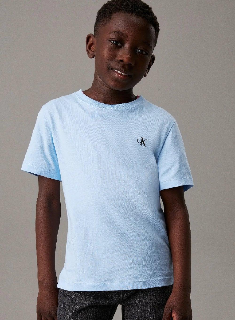 Calvin Klein Boys 2 Pack Monogram T-Shirts - Image 1