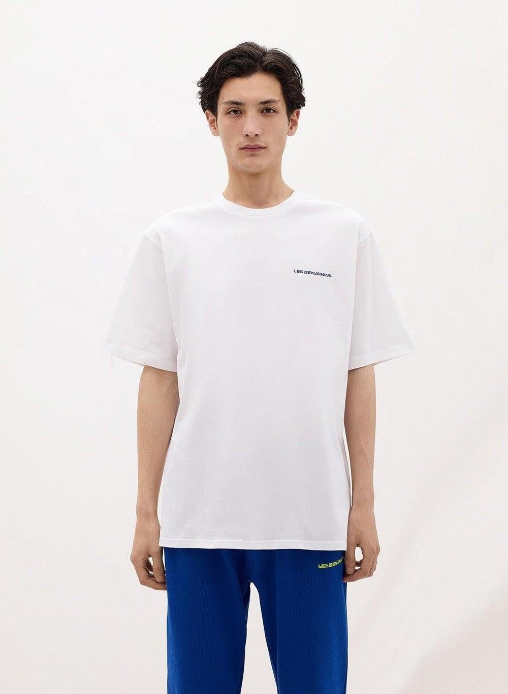 Relaxed Tee 041 Graphic Cotton White Shirt - Image 1