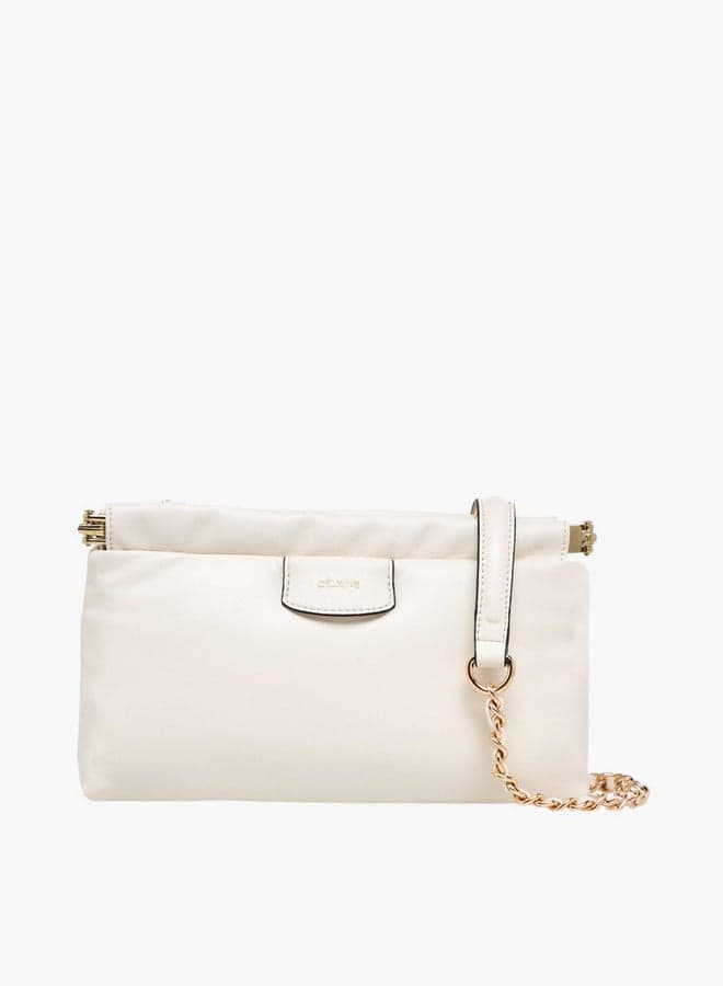 Ivory Chain Strap Crossbody Bag Uu42843 - Image 1