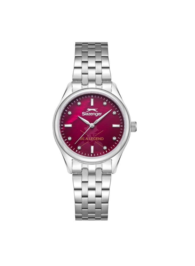 Women’s SL.9.2528.3.09 Silver Metal Watch 32mm - Image 1