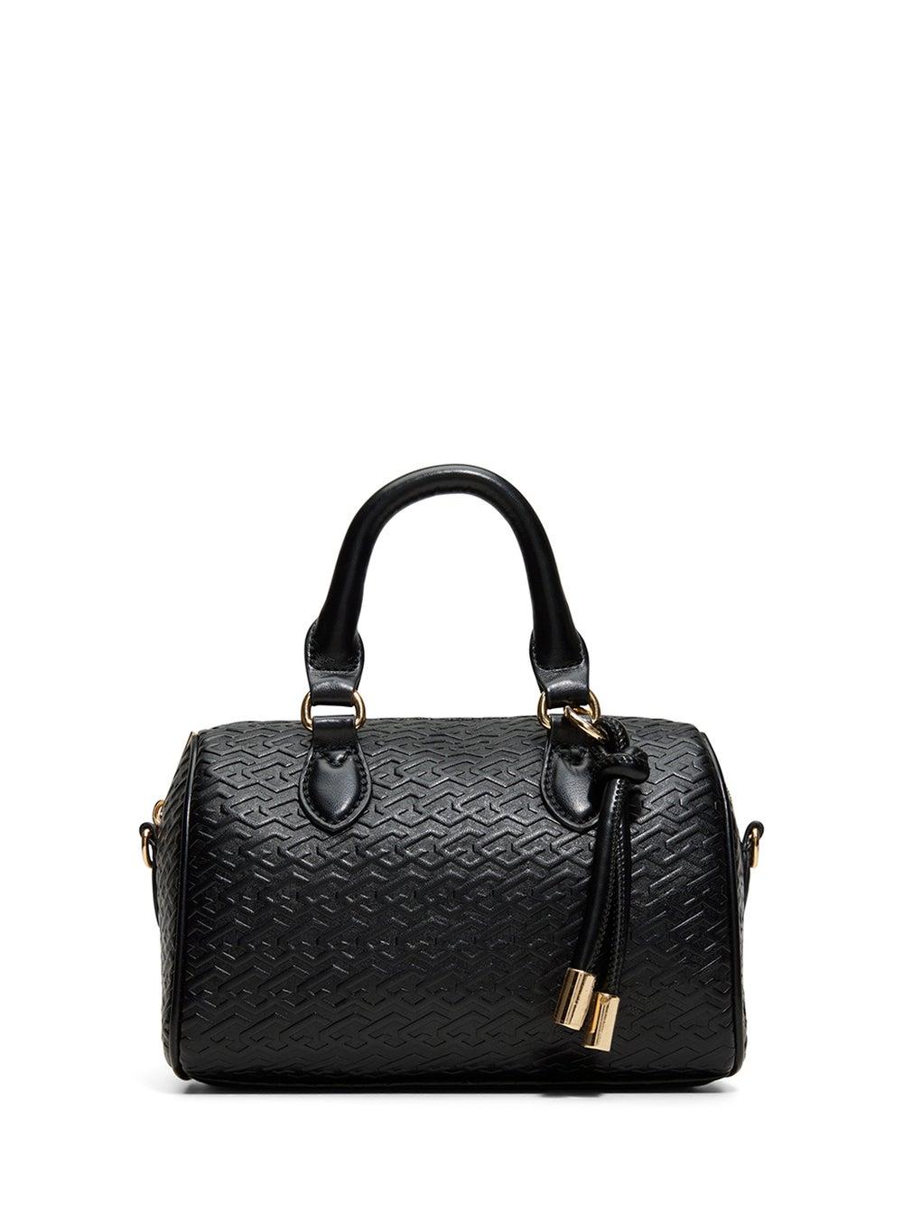 Tanaa001 Monogram Black Satchel Bag - Image 1