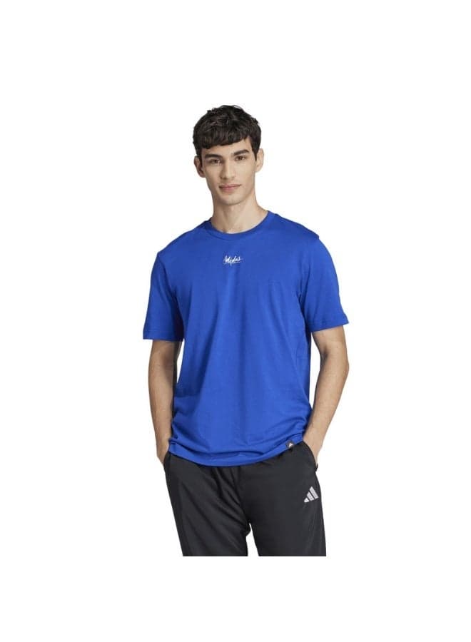 adidas M L B Lemon T Graphic T-Shirt Royblu - Image 1