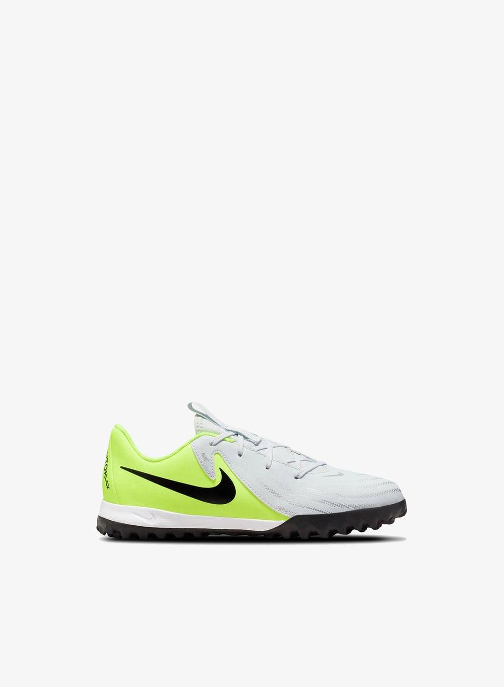Nike Phantom GX 2 Kids Turf Football Shoes Grey - Image 1