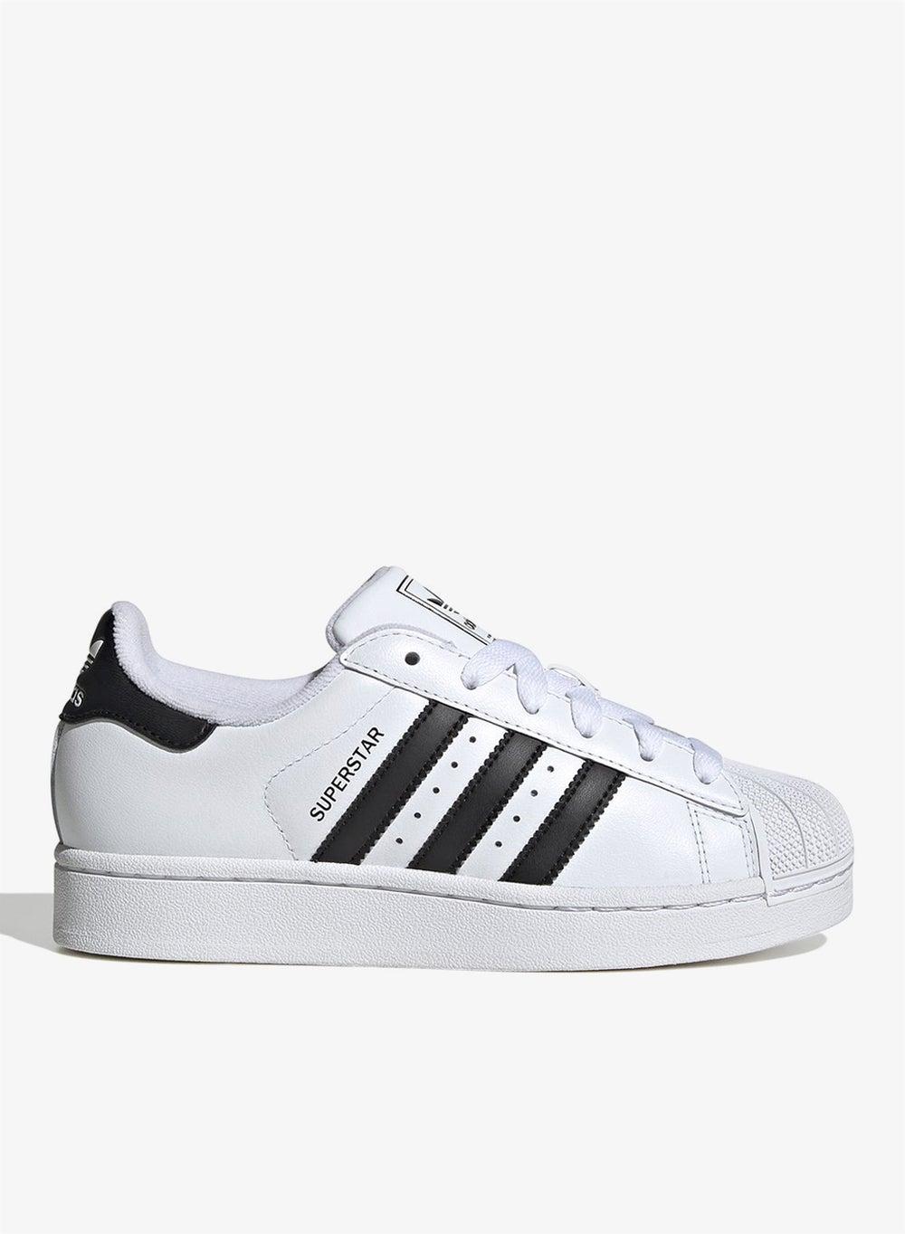 adidas Superstar II Kids Sneakers Jh9976 Classic Black White - Image 1