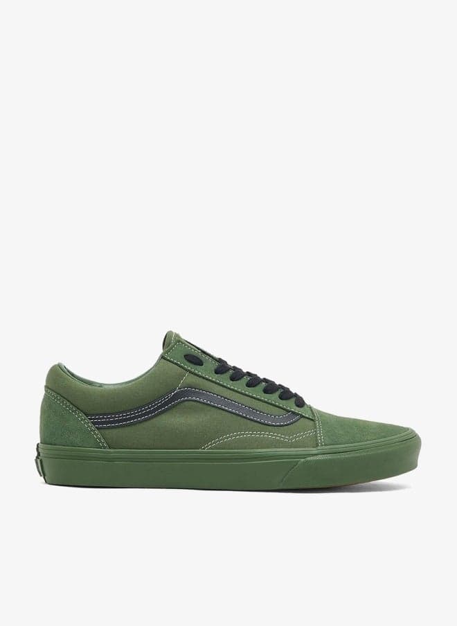 Old Skool D6W203 Mono Pop Green/Black Sneakers - Image 1