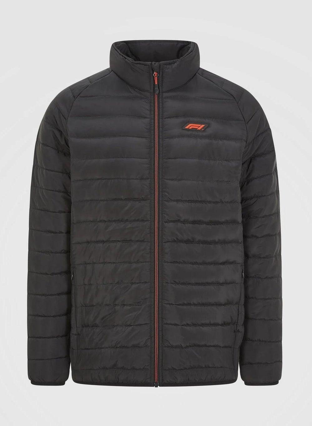 F1 FW Tech Black Padded Jacket - Image 1