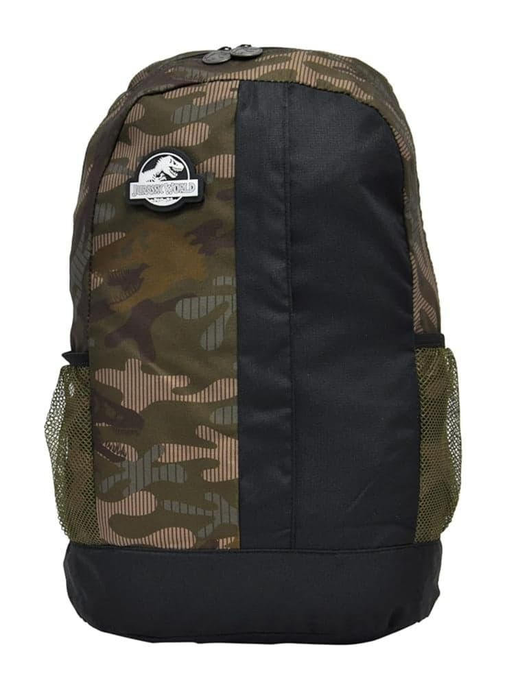 Jurassic World Dino Camo Backpack 18” Green Black - Image 1
