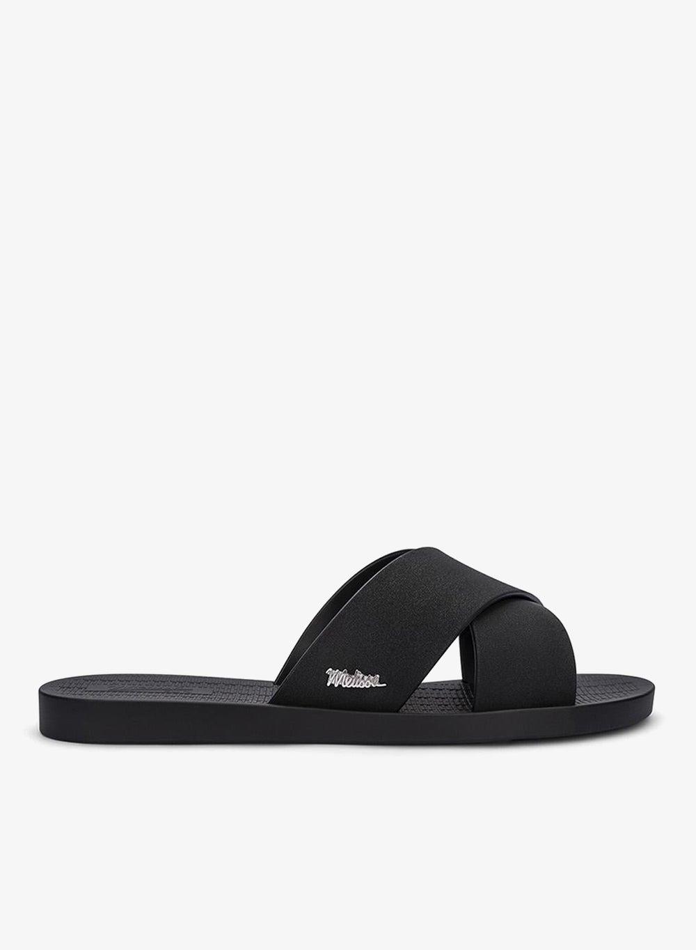 Melissa Sun City Walk Ad Black Slides - Image 1
