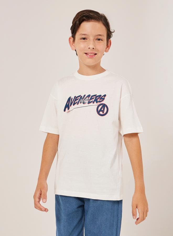 Avengers Graphic Crew Neck T-Shirt 2112110824 - Image 1