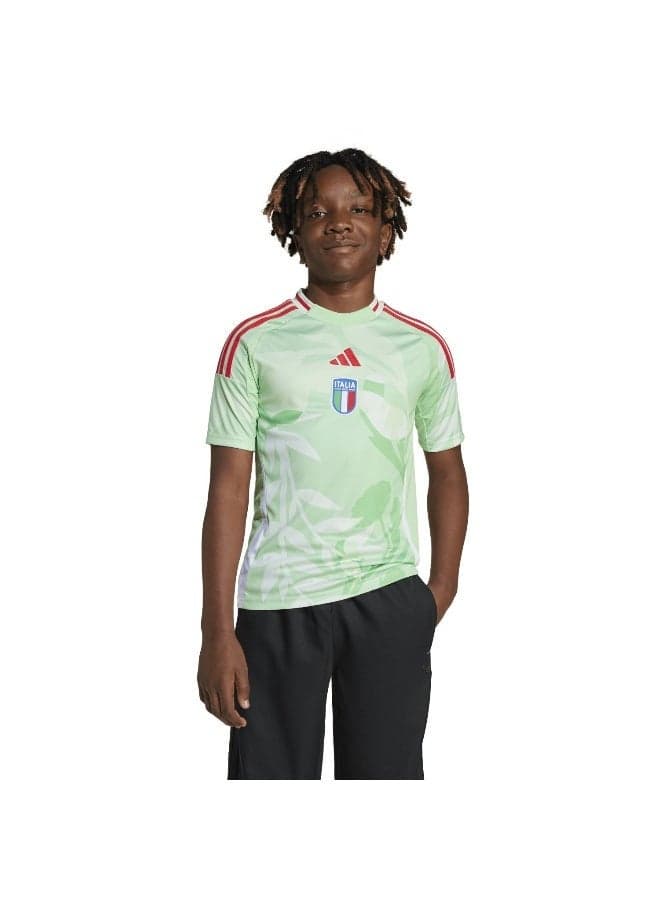 FIGC A JSY Y Green Kids Football Jersey 128 - Image 1