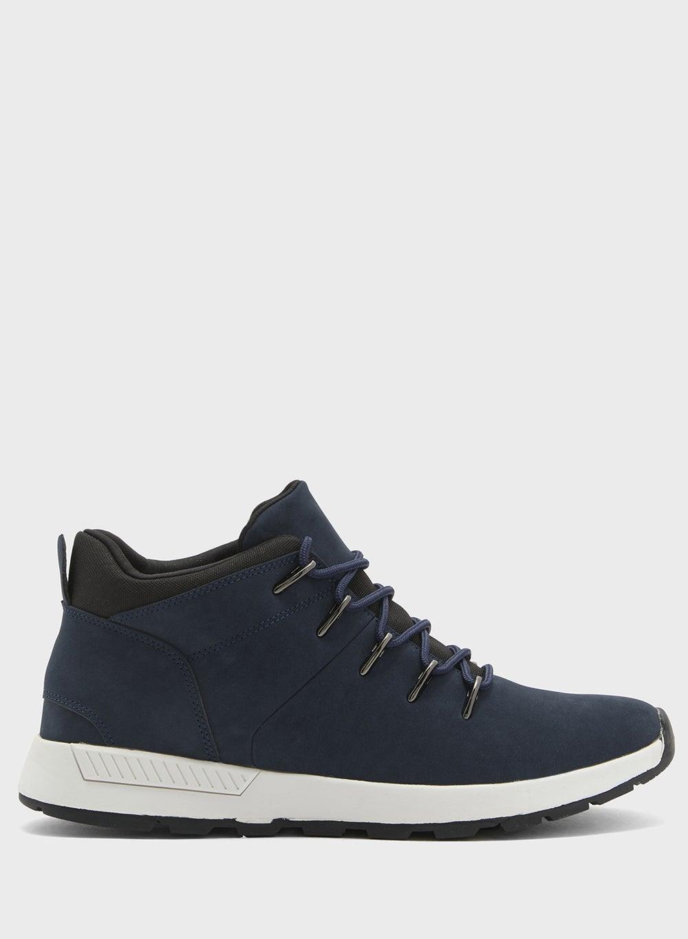 Men’s Navy Outdoor Ankle Boots BA34 Casual - Image 1