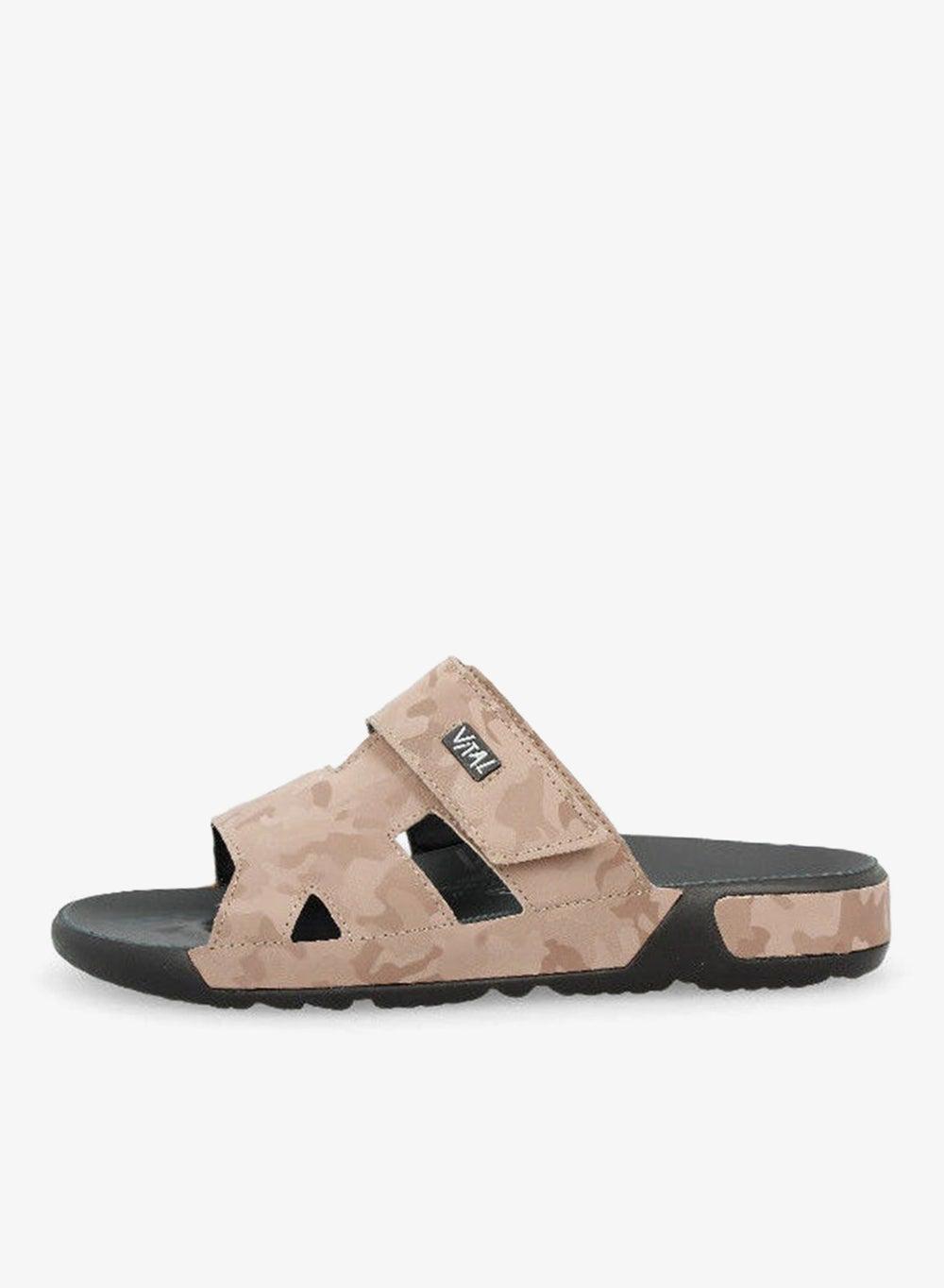 Vital 148-1022 Phil2 Camo Taupe Men’s Sandals - Image 1
