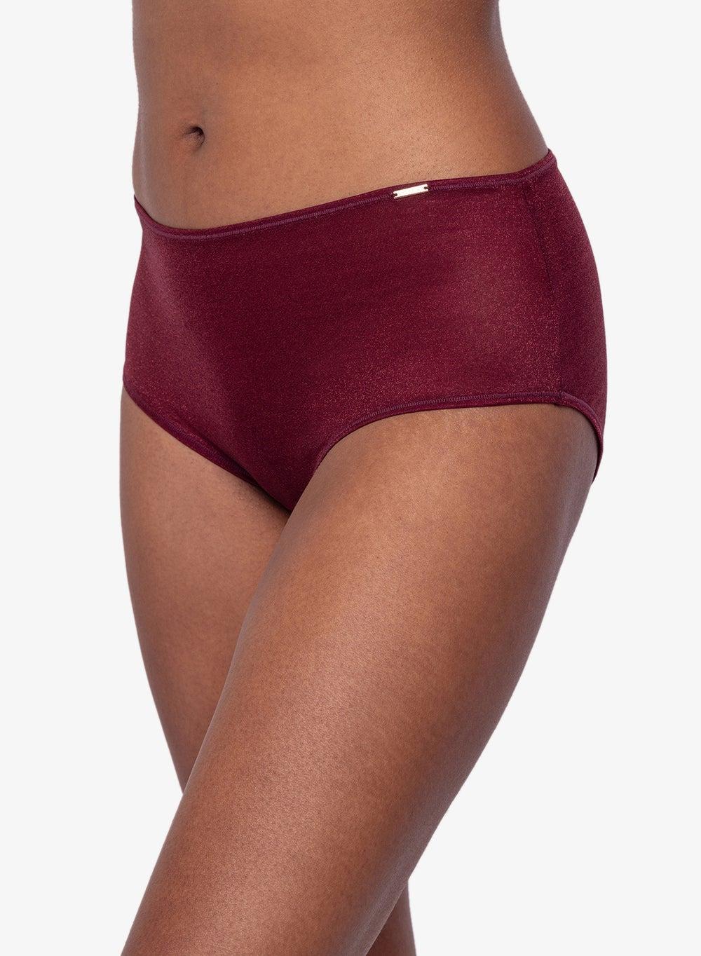 Fxmi0022Me032 Lace Brief Red Full Coverage - Image 1