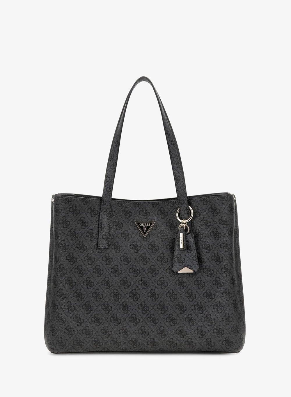 Meridian II Monogram Charcoal Girlfriend Tote Bag - Image 1