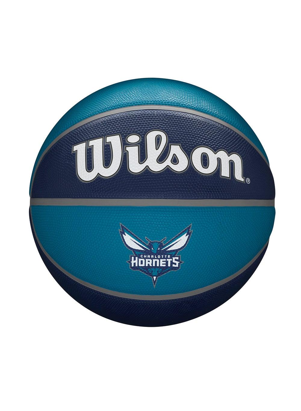 Wilson NBA Charlotte Hornets Size 7 Basketball Navy Blue - Image 1