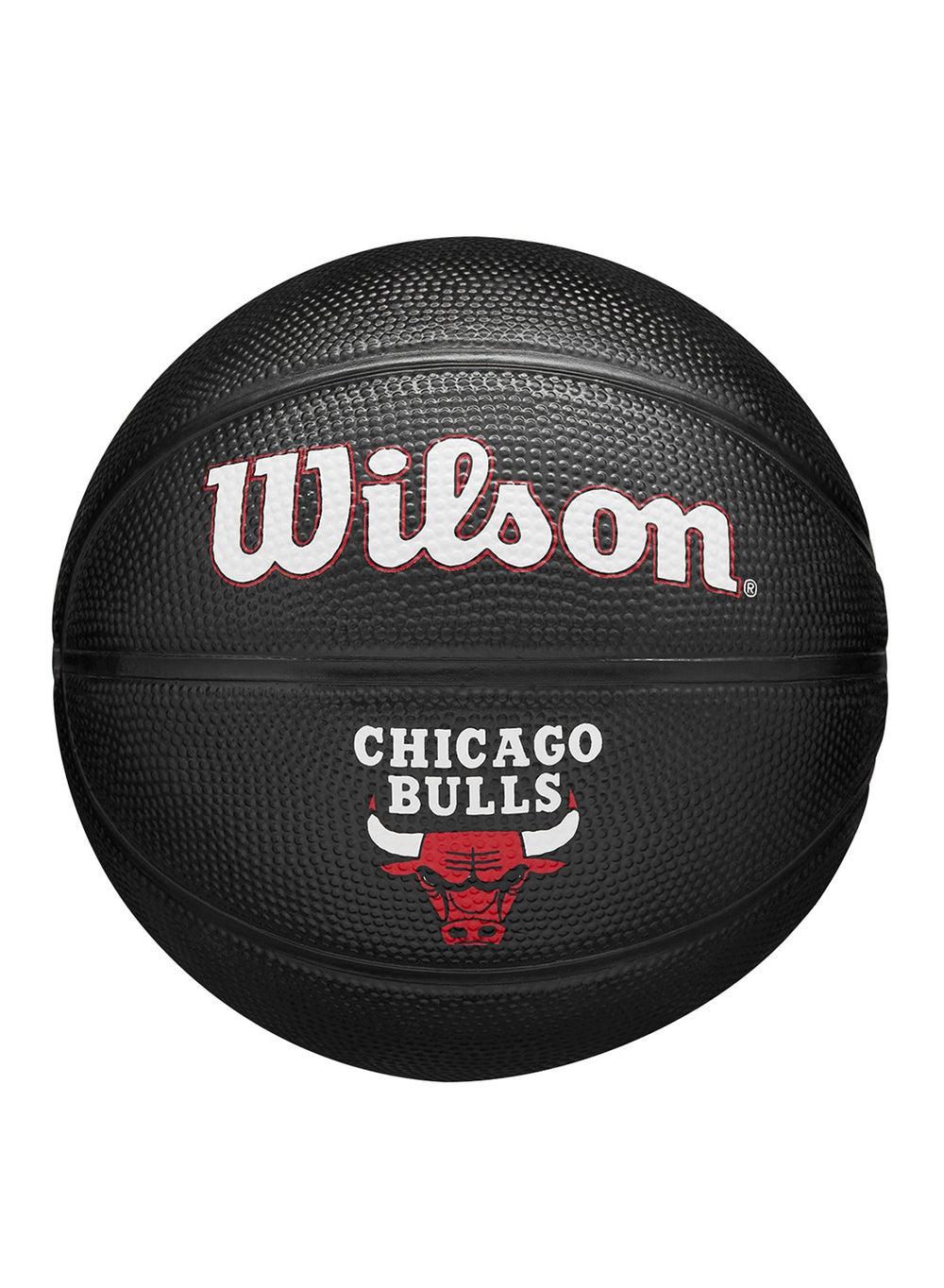 Chicago Bulls Tribute Mini Basketball Size 3 Black - Image 1