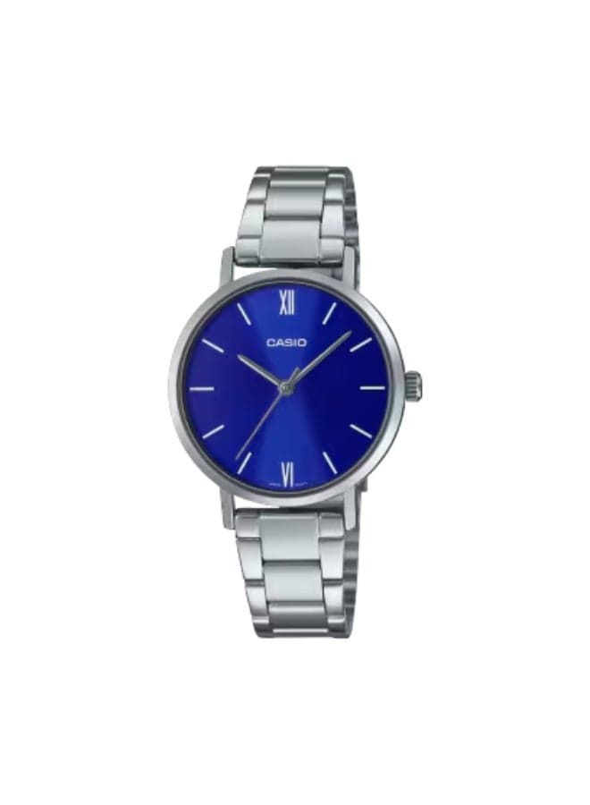 Casio LTP-VT02D-2AUDF Dark Blue Dial Women's Watch - Image 1