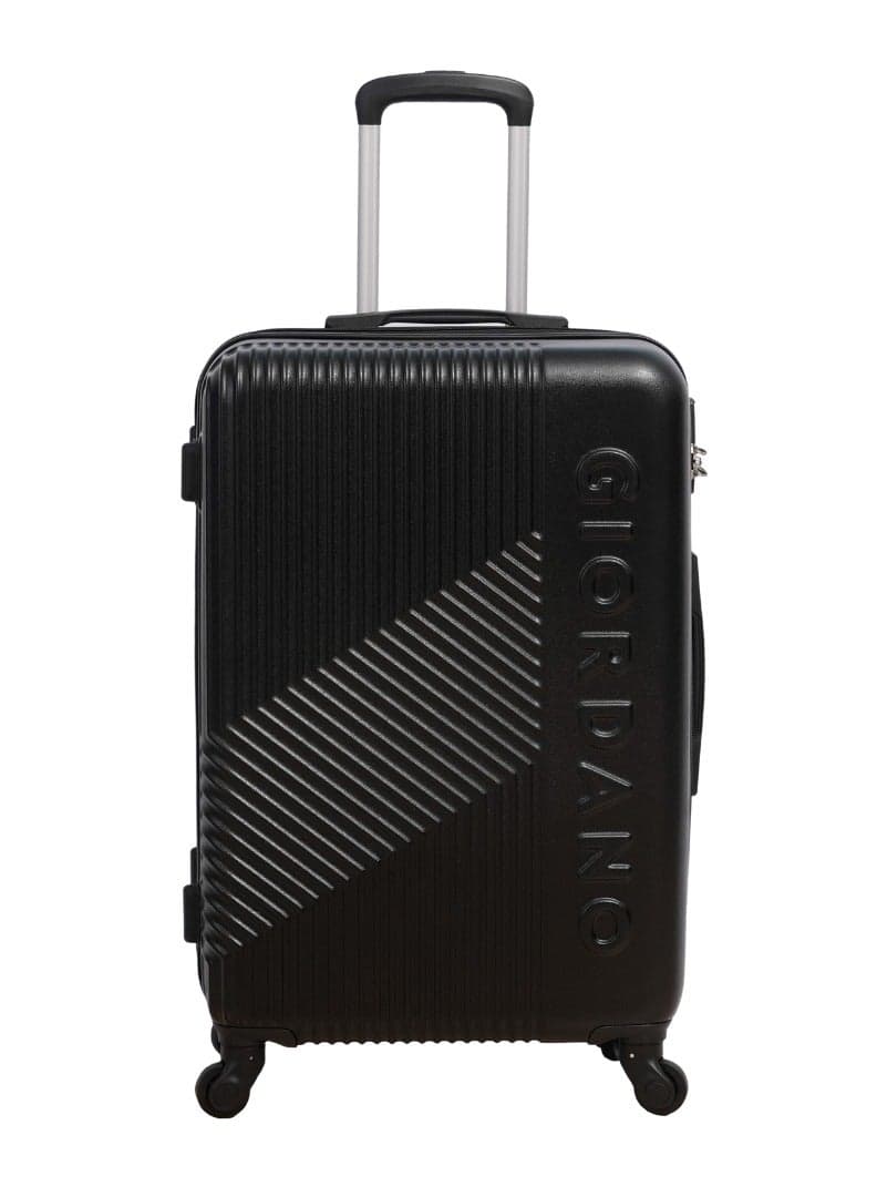 GIORDANO GR020 28" Black ABS Spinner Suitcase - Image 1