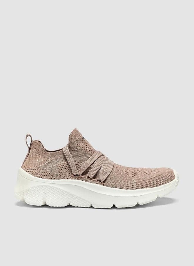 Women’s Peach Slip-On Sneakers 22L 1002 Casual Comfort - Image 1