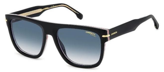 Carrera 340/S Rectangular Sunglasses Dark Blue - Image 1