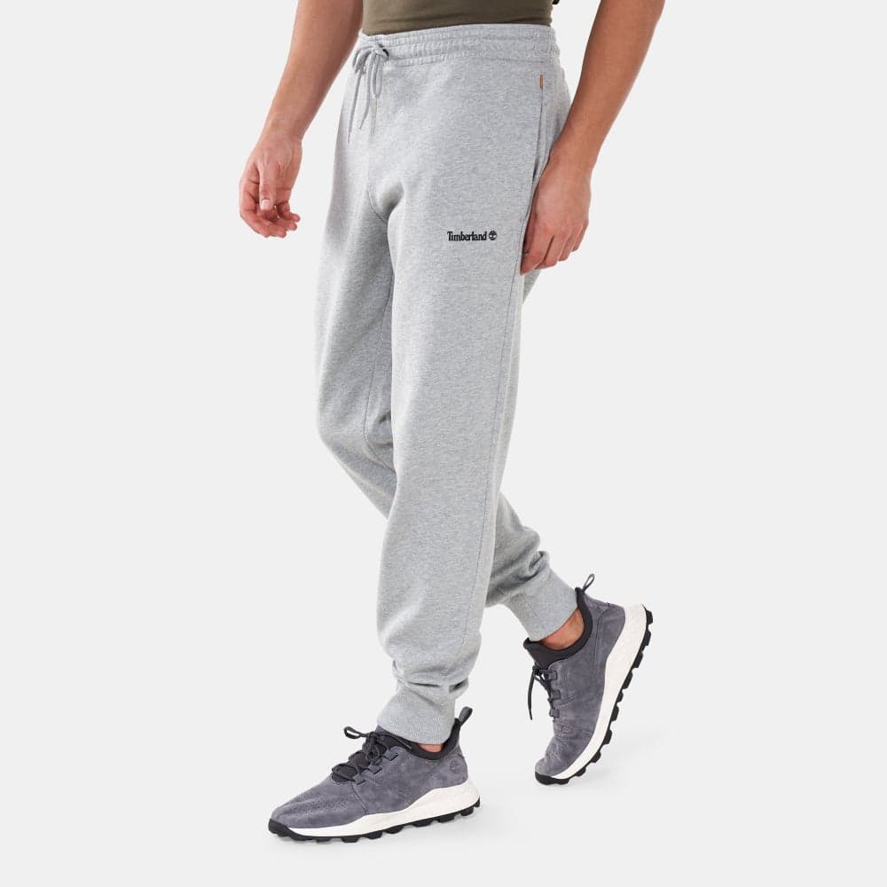 Men’s Small Logo Grey Heather Sweatpants - Image 1