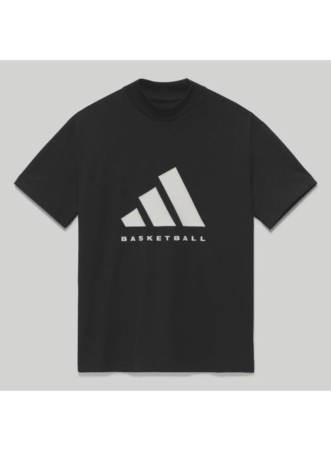 Adidas Jer T Black Basketball T-Shirt XS Unisex - Image 1