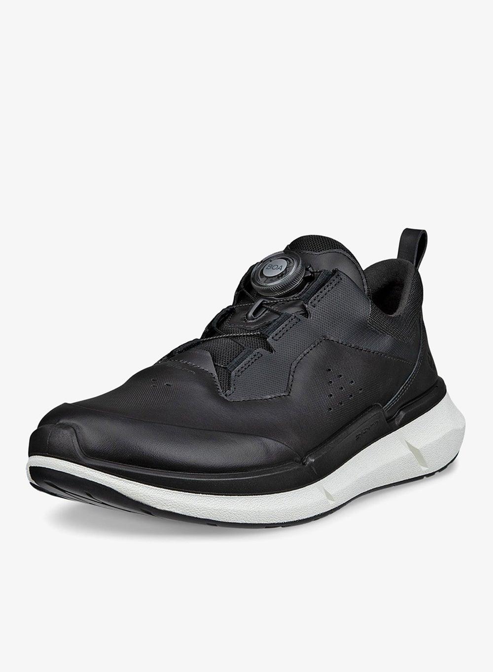 ECCO Biom 2.2 W Black Leather Performance Sneakers - Image 1