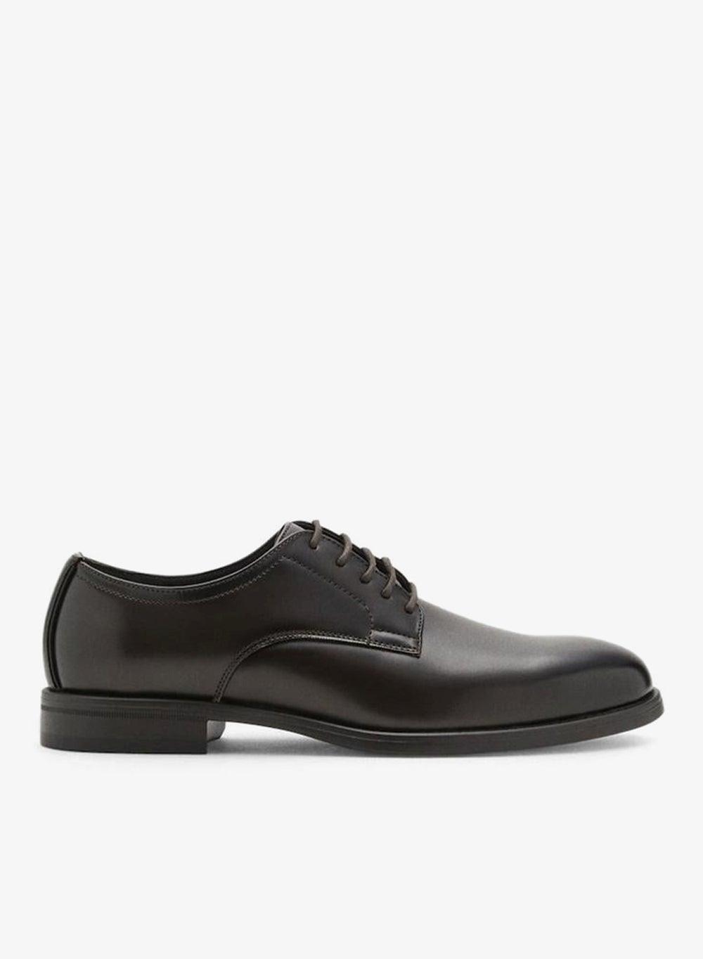 Marron Blucher Formal Lace-Up Shoes 17081195 - Image 1