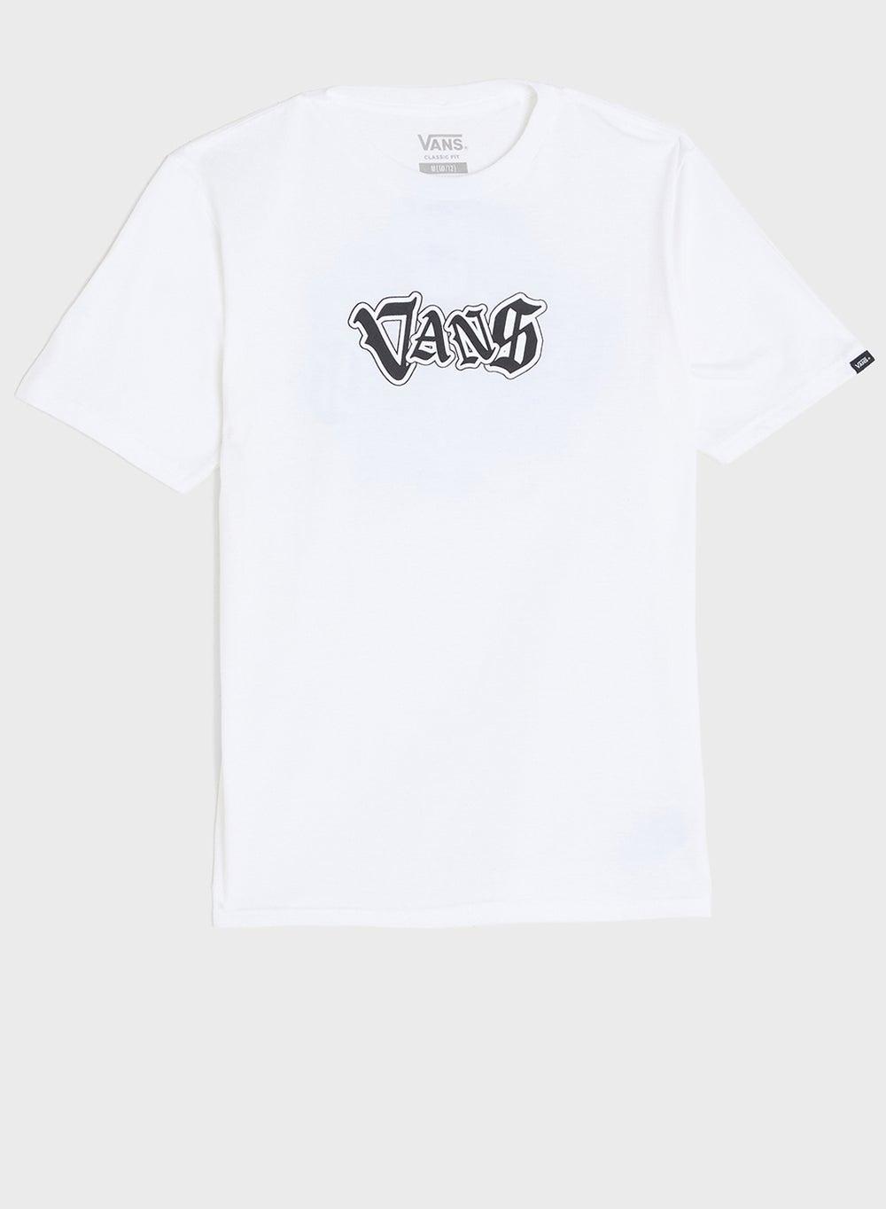 Kids Shattered Glow Graphic Cotton T-Shirt JW9Wht - Image 1